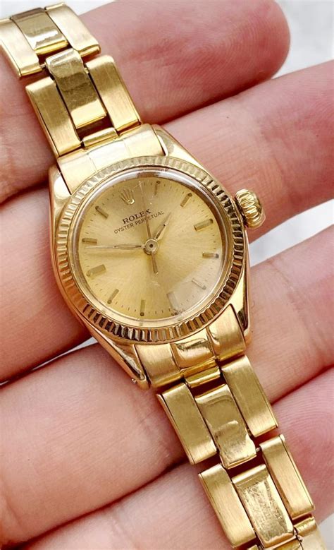 vintage womens gold rolex|vintage gold Rolex for sale.